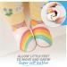Soft Sole Leather Baby Shoes 12-18 Months | Toddler Walking Shoes for Baby Boy or Girl - Rainbow - Buy Online on GoSupps.com