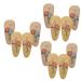 FOMIYES 6 Pairs Hairpin Korean Hair Clips Toddler Hair Clips Toddler Barrettes Kids Hair Clip Fabric Flower Hair Clip Kids Accessories for Girls Hair Accessories for Girls 4-6 Headband