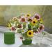 4.3 Round Floral Foam Blocks for Flower Arrangements - Wet/Dry Green Plant Foam for Fresh Flowers - Buy Online on GoSupps.com