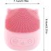 Exfoliating Facial Scrubber Facial Scrubber - Vibrating Facial Brush Shape Facial Brushes for Skin Care for Women and Men Waterproof Electric Brush Pink - Buy Online on GoSupps.com