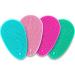 MARY LAVENDER Silicone Face Scrubber Soft Facial Cleansing Brush Blackhead Srubber Cleanser Brush for Exfoliating Massage Face for All Skin Types(4 Pack)