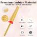 Long Tungsten Nail Drill Bits - Tapered Two-Way Rotate & Safety Acrylic Remover for Manicures & Pedicures | Professional Nail Tools - Buy Online on GoSupps.com