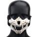 Buy Joyasus Tactical Half-Sighted Mask - Breathable Airsoft Steel Skull Protective Gear for Shooting CS Paintball Halloween & Costume Parties - International Shipping Available - Buy Online on GoSupps.com