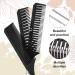 Opopark 3-Piece Highlighting Comb Set | Rat Tail Teasing Combs for Hair Styling | Professional Men and Women | Black - Buy Online on GoSupps.com