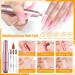 Morovan Acrylic Nail Kit with Drill - Professional Complete Starter Set for Beginners - Glitter Acrylic Powder for Nail Extension - DIY Pink - Buy Online on GoSupps.com