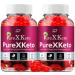 PureXKeto ACV Gummies Dietary Supplement - PureX Keto Keto ACV Gummies with Apple Cider Vinegar & Pomegranate Juice Pure X Keto Gummies Reviews Advanced Weight Management (2 Pack - 120 Gummies)