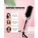 MEGAWISE Pro Ceramic Ionic Hair Straightener Brush - MCH Fast Heating | Auto-Off, Anti-Scald, Dual Voltage - Rotatable Cord - Buy Online on GoSupps.com