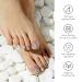 NAILOG Semi Cured Gel Nail Strips - Long Lasting Glossy Toenail Polish Wraps | 32 Pieces for Perfect Pedi | Last Night - Buy Online on GoSupps.com