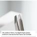 Rubis Heart Engraved Slanted Eyebrow Tweezers - Light Blue | Premium Quality for Perfect Brows - International Shipping - Buy Online on GoSupps.com