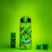 Zak Designs Minecraft 25oz Water Bottle - Durable Plastic, Leak-Proof Spout, Creeper Design - Perfect for School or Travel - Buy Online on GoSupps.com