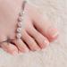 LIARTY Full Cover French Toenails Kit - 280 Natural Toe Nails with Adhesive Tabs & Accessories - Buy Online on GoSupps.com