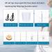 Hifisher Fishing Rod Tip Repair Kit - 40pcs Top Guides, Epoxy Resin, Stainless Steel Ceramic Ring Tips - Buy Online on GoSupps.com