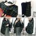 Wheelchair Accessories for Adults Cozy Heating Shawl with Buttons Soft Super Warm Fleece Wearable Blanket for Warm Gift - Buy Online on GoSupps.com
