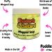 Rhubarb & Custard Whipped Soap Body Wash - 150g - Natural Oils and Butters - Sweet Scent - Vegan Friendly - Puddle of Wax - Made in the UK - Buy Online on GoSupps.com