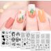 KADS Nail Stamp Plates Set - 20Pcs Leaves Flowers Animal Chinese Style Nail Art Stamping Templates - Buy Online on GoSupps.com