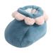 Generic Foot Warmer Foot Warmer Soft Boots for Men Women Lightweight Cover Foot Warmer Winter Warm Shoe for Blue