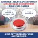 French Talking Clock - 12 Hour Format | Speaks French - International Shipping Available - Buy Online on GoSupps.com
