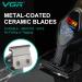 VGR Beard Trimmer Men Rechargeable Electric Cordless Hair Trimmer - 7000 RPM USB-C Ceramic Blades - 200 Min Battery - Mens Shaver Razor Face Grooming Kit - Male Beard Clippers Bald Head - Buy Online on GoSupps.com