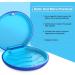 Dnom Bite Can: Durable Denture Container & Prosthesis Box with Silicone Mat - Perfect for Braces & Dental Care - Buy Online on GoSupps.com