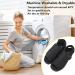 Extra Wide Open Toe Diabetic Sandals for Elderly Women - Black, Size 10 - Buy Online on GoSupps.com