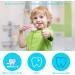 2-Pack Toddler Training Toothbrush Set | Soft Nano Bristles, Tongue Cleaner | Ages 0-2 Years | Pink - Buy Online on GoSupps.com