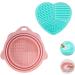 Girl Foldable Makeup Brush Powder Puff Cleansing Pad - Buy Online on GoSupps.com