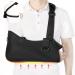 Arm Sling Shoulder Immobilizer with Waist Strap Breathable Comfortable Medical Sling Arm Shoulder Support for Shoulder Surgery Torn Rotator Cuff Elbow Wrist Injury Right and Left Arm Men and Women Large