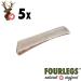 Fourles Natural Kausnack for Dogs - 100% Deer Antler Chews Size M Halved 5-Pack - Mineral-Rich Durable Chewing Treats for Healthy Teeth & Gums - Buy Online on GoSupps.com
