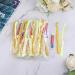 100 pieces of yellow disposable toothbrushes with toothpaste and comb 10 g toothpaste 18 cm individually packaged one-way toothbrush travel set for homelessness charity hotel
