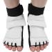 Vbest Life Foot Protector - 2 Pack Taekwondo & Boxing Ankle Support for Kickboxing Training (M-Black/White) | Durable & Comfortable International Shipping - Buy Online on GoSupps.com