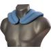 Light Blue Neck Pillow with Back Support - Cherry Stone Heat Pad for Neck & Back Relief - Buy Online on GoSupps.com