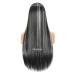 26 Inch Highlight Wig with Bangs - Ombre Piano Wigs in 1B/SmokyGray - Synthetic Straight Wig - Buy Online on GoSupps.com