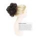 Yamel Medium Brown Chignon Hairpiece Curly Bun Scrunchie Extensions | Synthetic Updo Combs Messy Bun Hair Piece for Women - Buy Online on GoSupps.com