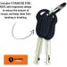 Kryptonite Keeper 4x8: Heavy-Duty Bike Lock for Ultimate Security - Buy Online on GoSupps.com