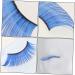 Didiseaon Fake Eyelashes 2 Pairs blue long eyelashes Party Eyelashes False Eyelashes Extension Reusable Eyes Lashes adhesive eyelash Cosmetic eyelashes Dramatic Eyelashes makeup 3d make up - Buy Online on GoSupps.com