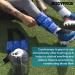 Bodyprox Shin Splint Ice Pack 2 Pack - Reusable Hot/Cold Wrap for Shin Splints Relief - Flexible Ice Pack for Runners - Buy Online on GoSupps.com
