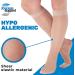 Made in USA Sheer Compression Socks for Women Circulation 15-20mmHg - Size Medium | Lightweight Knee High Support Stockings - Nude - Buy Online on GoSupps.com