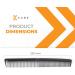 Kobe Pro Carbon Fibre Cutting Comb - Long & Parting Teeth, Anti-Static, Shatter-Proof - Ideal for Barbers & Hairdressers - Afro & Beard Comb - 22cm - Buy Online on GoSupps.com