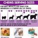 Pre and Probiotics for Dogs - Probiotic Dog Chews Support Digestive Health Gut Health Itchy Skin Yeast Balance Allergies Immune Health - Duck Flavor - 120 Soft Chews - All Ages All Breeds - Buy Online on GoSupps.com