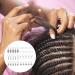 Dreadlocks Hair Braiding Rings Oxidation Rust Resistant Hair Braiding Rings with Small Rings for Hair Braiding for Beard Braiding - Buy Online on GoSupps.com