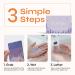 FOMIN Antibacterial Jasmine Paper Soap Sheets - 100 Travel Sheets - Dissolvable & Portable Mini Soap for Camping - Single Pack - Buy Online on GoSupps.com