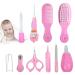 RoseFlower Baby Healthcare and Grooming Kit 9 in 1 Baby Item Newborn Essentials Nursery Care Set Include Finger Toothbrush Nail Trimmer Ear Cleaner - Baby Product for Infant Toddlers Boys Girls Kids #8