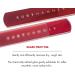 Ruby Hammer Foot File Professional Foot File Luxe Glass Foot File for Hard Dry Skin Removal Keep Feet Soft and Smooth - Buy Online on GoSupps.com