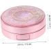 Solustrie Starry Sky Glasses Case | Travel Contact Lenses Organizer | Portable Eye Lens Holder & Mirror - Pink - Buy Online on GoSupps.com