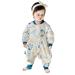 Chilsuessy Baby Sleeping Bag with Feet 2.5 Tog Winter Sleeping Sack with Removable Sleeves Anti Kick Infant Toddler Wearable Blanket for Boys and Girls Spaceship/2.5 Tog 100/4-5 years