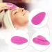 VOCOSTE Silicone Face Scrubber Exfoliator - Soft Cleansing Brush & Facial Wash Tool in Rose Red | Perfect for Gentle Exfoliation - Buy Online on GoSupps.com