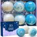 MAJESTIC PURE Bath Bombs Set of 6 - USA Made Fizzies with 100% Pure Essential Oils, Coconut Oil & Shea Butter for Luxury Bubble Bath & Spa Experience - Perfect Birthday & Mother's Day Gifts - Buy Online on GoSupps.com