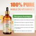 Huile de Vitamine E - 100% Pure et Naturelle Vitamine E Huile 70 000 UI pour la Peau le Visage les Cheveux les Ongles et les Cicatrices Hydratation Profonde et Raffermissement de la Peau - Buy Online on GoSupps.com