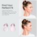 2 Pairs of Soft Silicone Ear Plugs for Sleeping | 25dB Noise Reduction | Reusable Hearing Protection | Includes 8 Ear Tips (S/M/L) - Pink - Buy Online on GoSupps.com