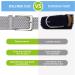 BSLLNEK Elastic Braided Belt - Gray Small (28-32 Waist) | 1 3/8 Woven Stretch Belt for Golf, Casual, Jeans, Shorts, Pants - Buy Online on GoSupps.com
